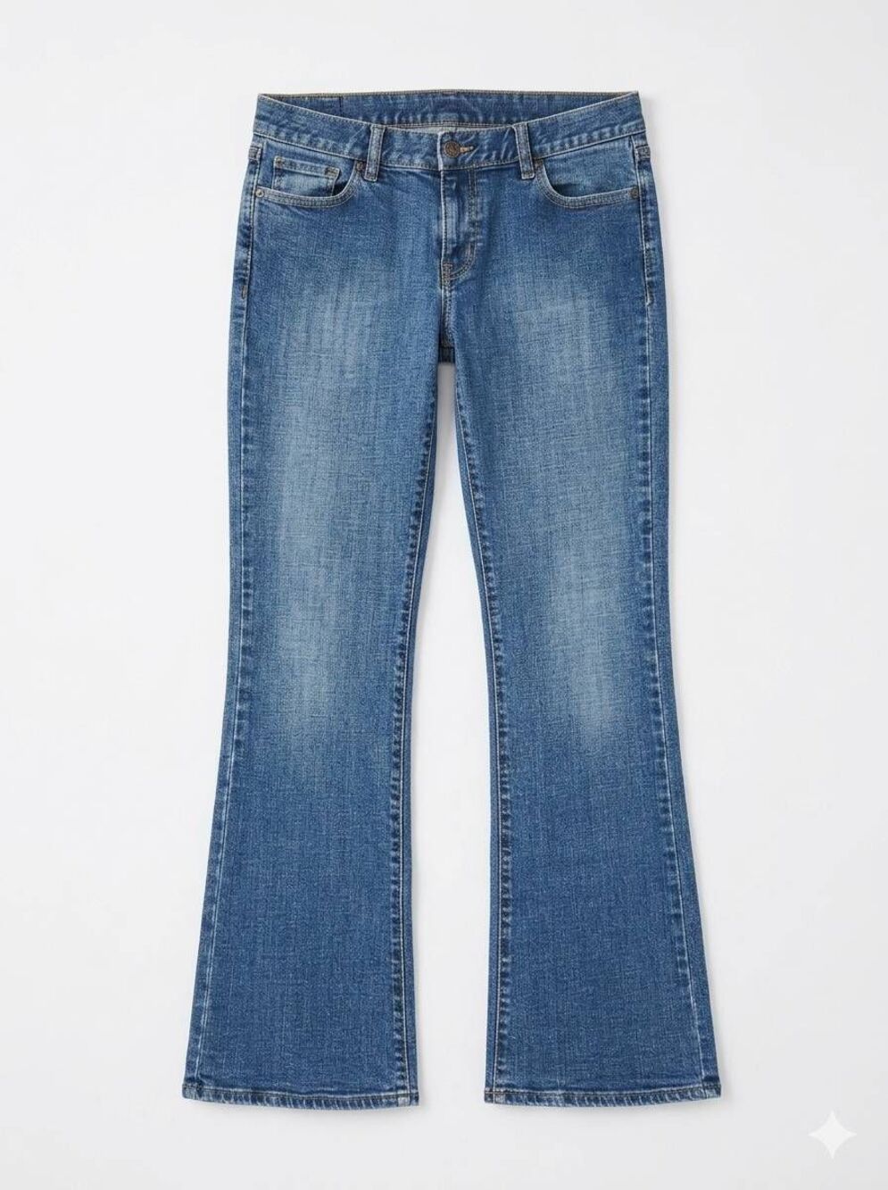 💜Old Navy Blue Stretch Ultra Lowrise Bootcut Jeans Size 6